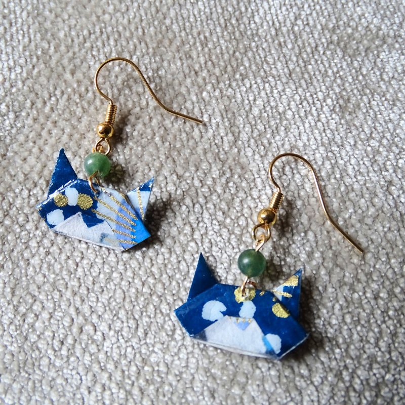 bijoux en origami fait main