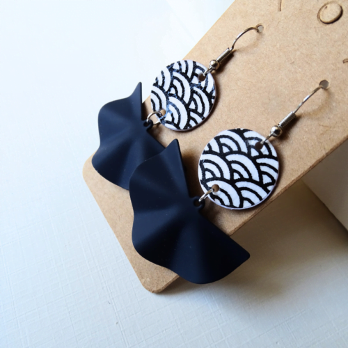 Boucles d'oreilles Zen Fusion