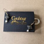 bijoux carré pierre de lune