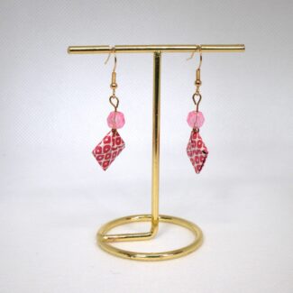 boucles carrés origami