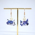 bijoux origami chat papier