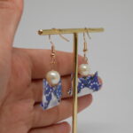 bijoux origami chat papier