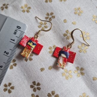 bijoux origami kimono