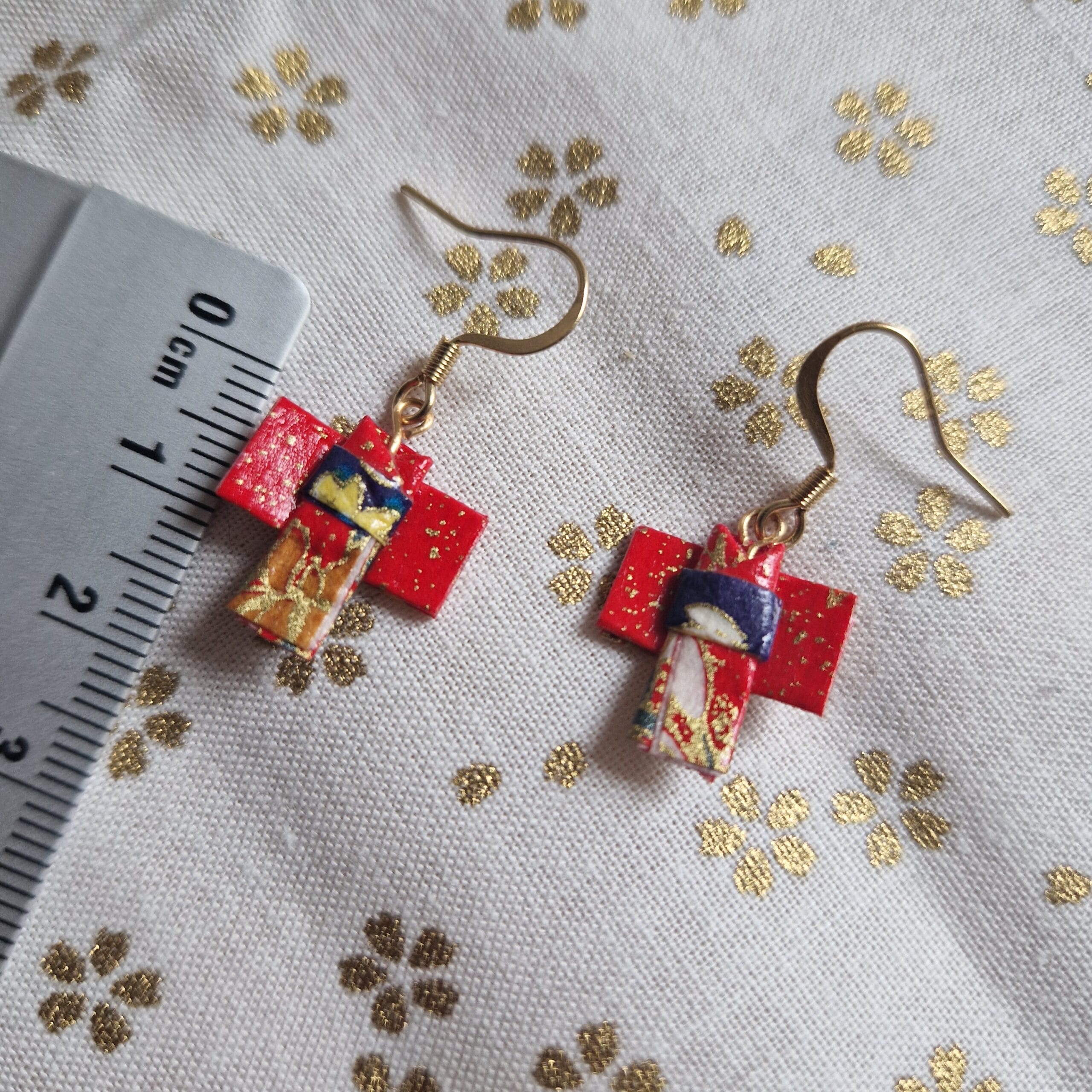 bijoux origami kimono