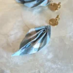 Boucles feuilles origami