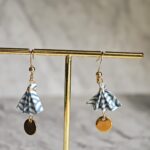Boucles d’oreilles origami japonaises Mini