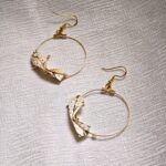 carpes koi origami boucles créoles