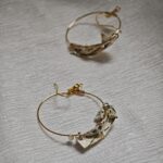 carpes koi origami boucles créoles