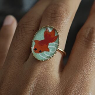 bague carpe koi