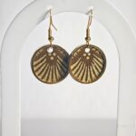 boucles d'oreilles rondes japonaises