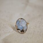 bague papier fleurs