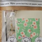 kit origami boucles d'oreilles grues